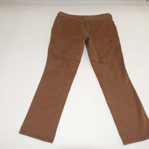 Not Your Daughter's Womens Sheri Slim Jeans Size 12 Brown High Rise 29.5" Inseam - Picture 6 of 7